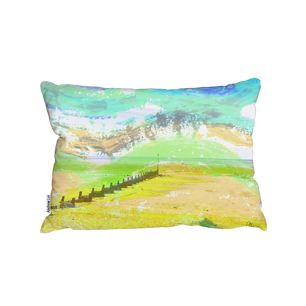 New Product Yellow beach (Cushion)  - Andrew Lee Home and Living