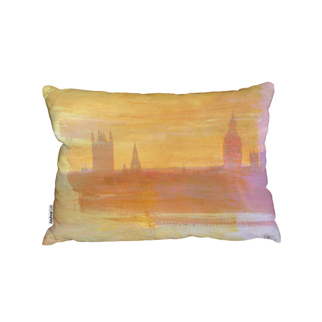 New Product BIG BEN yellow MIST (Cushion)  - Andrew Lee Home and Living