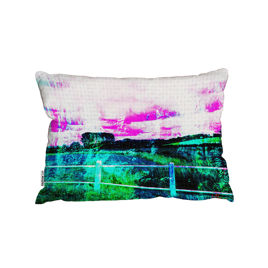 New Product fluorescent countryside (Cushion)  - Andrew Lee Home and Living
