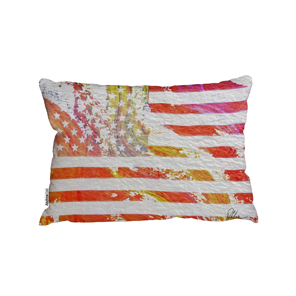 New Product MF American Flag Flare (Cushion)  - Andrew Lee Home and Living