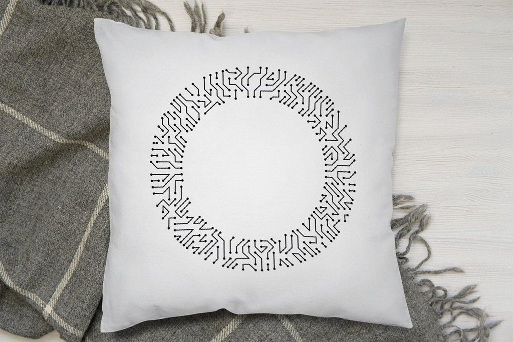 Abstract technology (Cushion) - Andrew Lee Home and Living