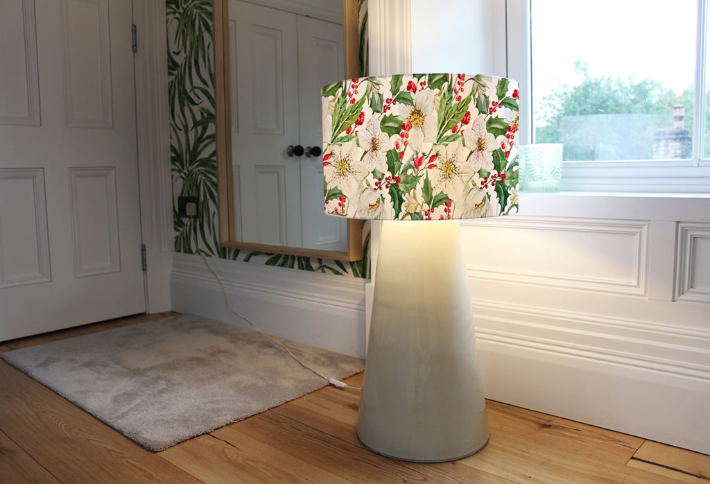 New Product Watercolour Christmas Pattern (Ceiling & Lamp Shade)  - Andrew Lee Home and Living