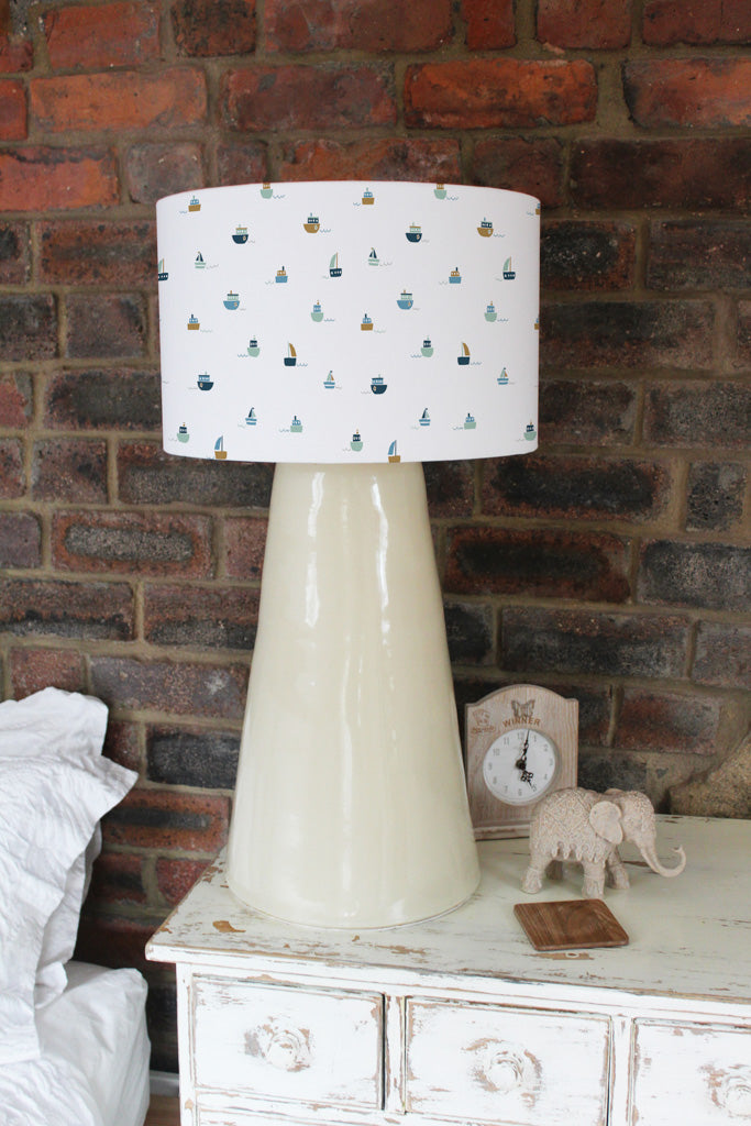 New Product Cute pattern with small ships (Ceiling & Lamp Shade)  - Andrew Lee Home and Living