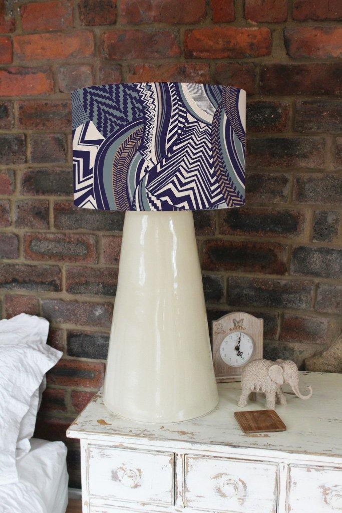 African Pattern in Geometric Forms (Ceiling & Lamp Shade) - Andrew Lee Home and Living